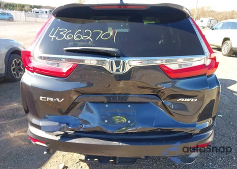 2018 Honda Cr-V Ex-L/Ex-L Navi from USA, damaged, VIN 2HKRW2H83JH695591